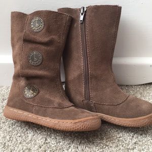 Like new! Suede toddler boots